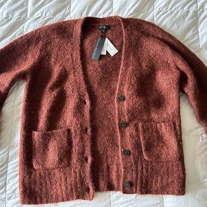 Banana republic NWT alpaca blend warm cardigan